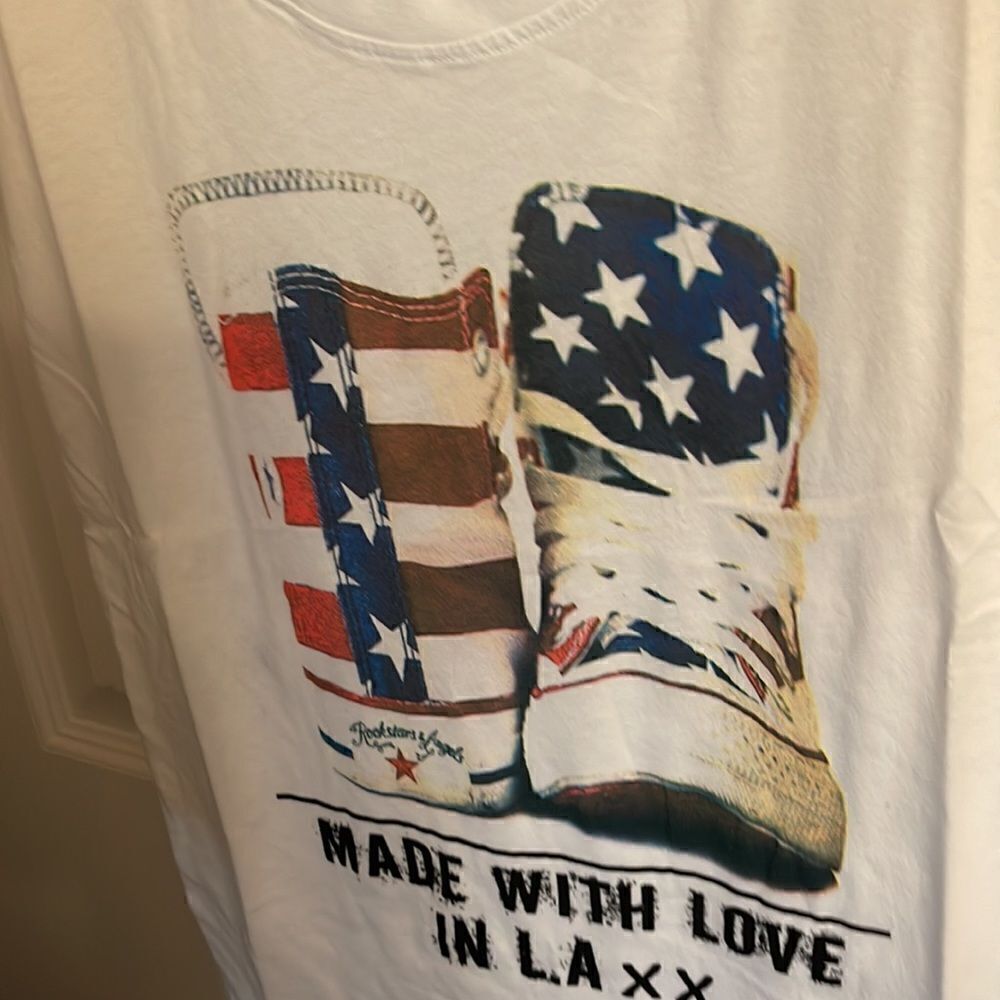 Rockstars & Angels Tshirt Size Small NWT - Picture 3 of 7
